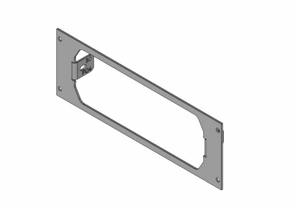 1-Piece Equipment Mounting Bracket, 3″ Mounting Space, Fits Feniex Typhoon C4017