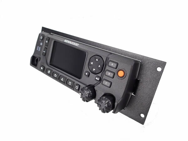 1-Piece Equipment Mounting Bracket, 3″ Mounting Space, Fits Kenwood KCH-20R Remote Radio - Image 3