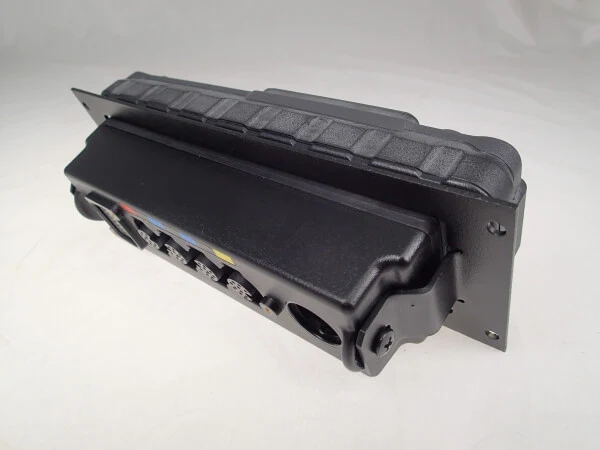 1-Piece Equipment Mounting Bracket, 3″ Mounting Space, Fits Motorola APX-4500 Remote Radio - Image 5