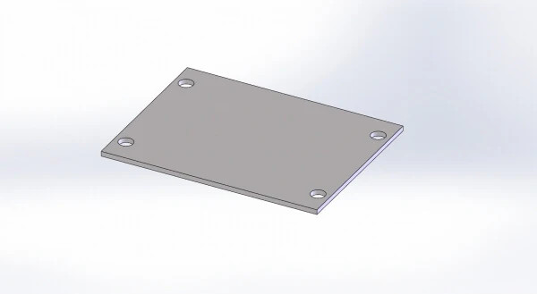 2-1/2″ Filler Plate for Wide VSW Consoles - Image 2