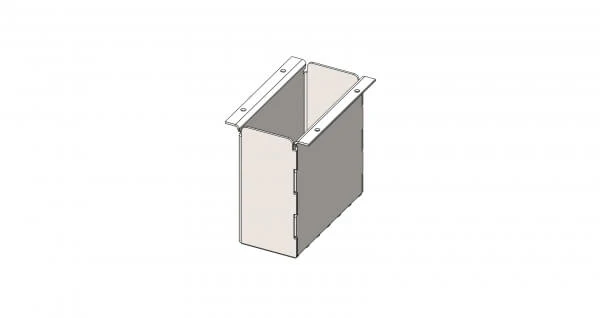 5″ Accessory Pocket, 4.8″ Deep for 3.3″W Section of Wide Consoles - Image 2