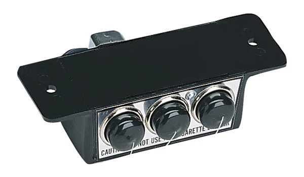 Able 2/SHO-ME Triple Outlet Box