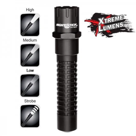 Bayco Rechargeable Xtreme Lumens Metal Multi Function Tactical Flashlight - Image 3