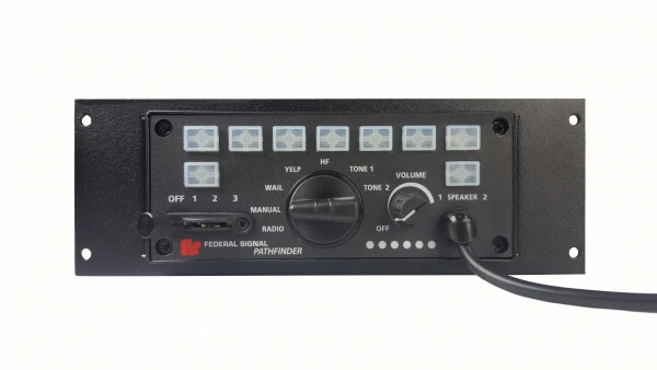 1-Piece Equipment Mounting Bracket, 3″ Mounting Space, Fits Federal Signal Pathfinder PF200 Switch Panel - Image 5