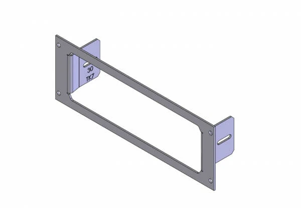 1-Piece Equipment Mounting Bracket, 3″ Mounting Space, Fits Kenwood TK-5710, TK-5810, TK-690, TK-790, TK-890