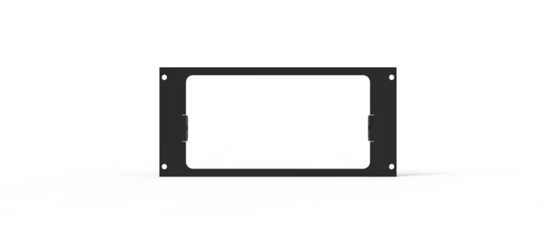 1-Piece Equipment Mounting Bracket, 4″ Mounting Space, Fits Whelen Cencom CCSRN, CCSRNTA, MPC03, & CCTL7 Core - Image 2