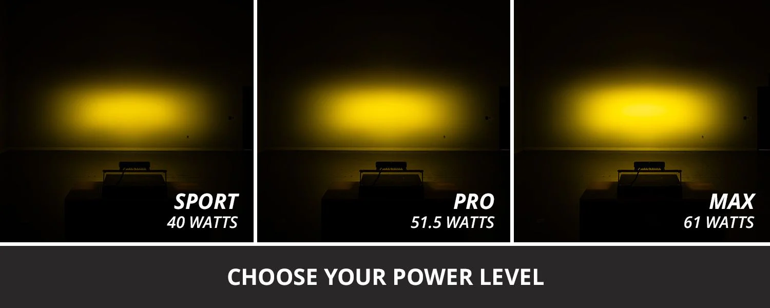 Diode Dynamics SS10 SAE/DOT Yellow LED Light Bar (one) - Image 4