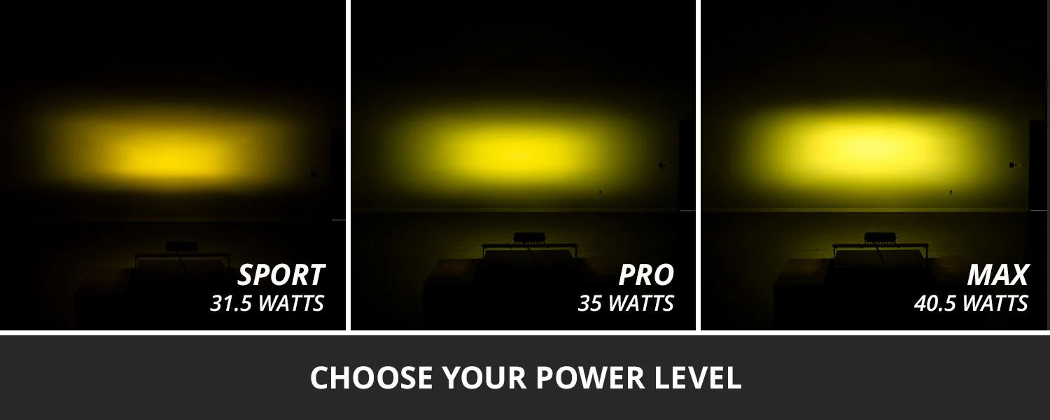 Diode Dynamics SS6 SAE/DOT Yellow LED Light Bar (pair) - Image 3