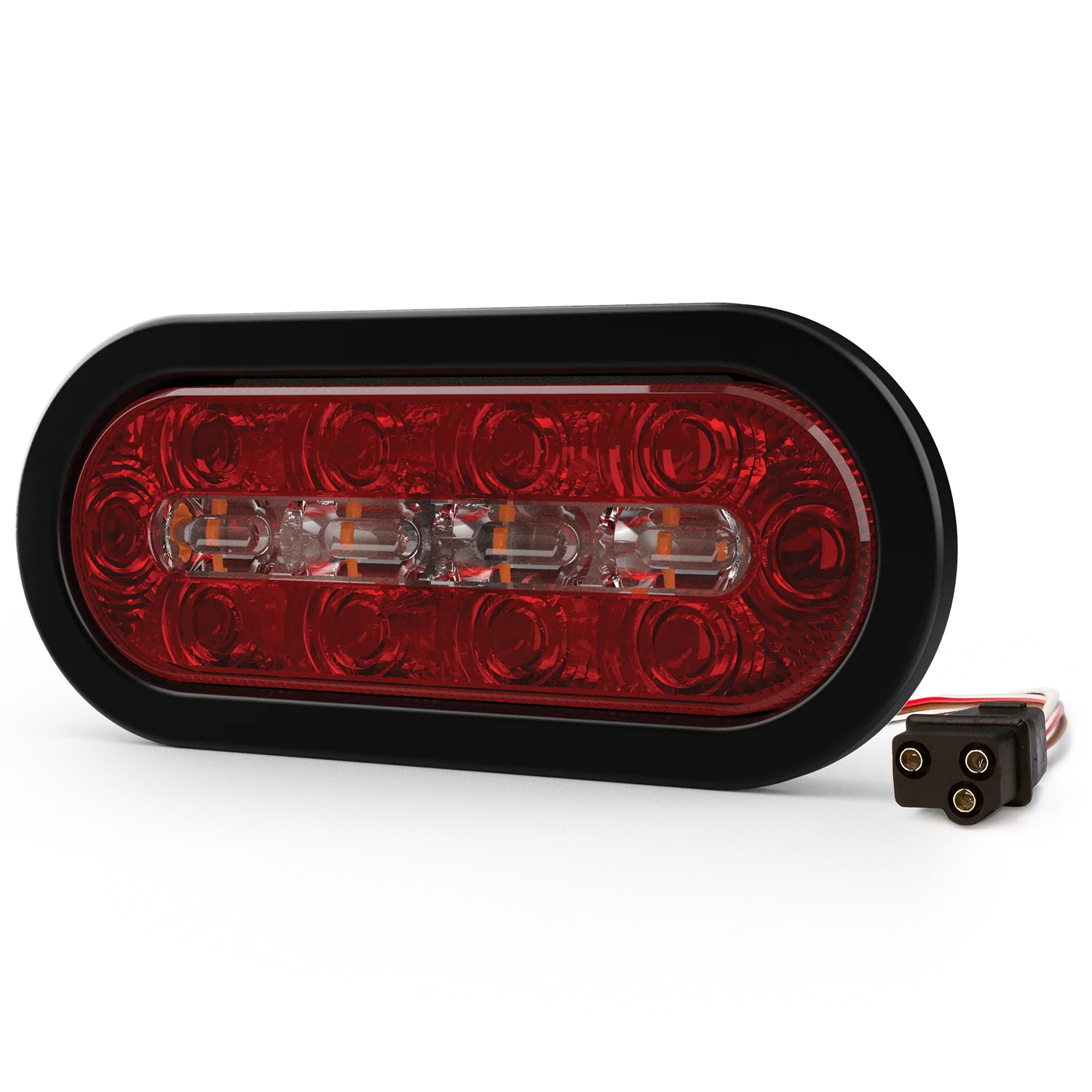 ECCO ED3000 SERIES Stop-Tail-Turn-Reverse and Warning Light Combo A/G Oval - Image 3