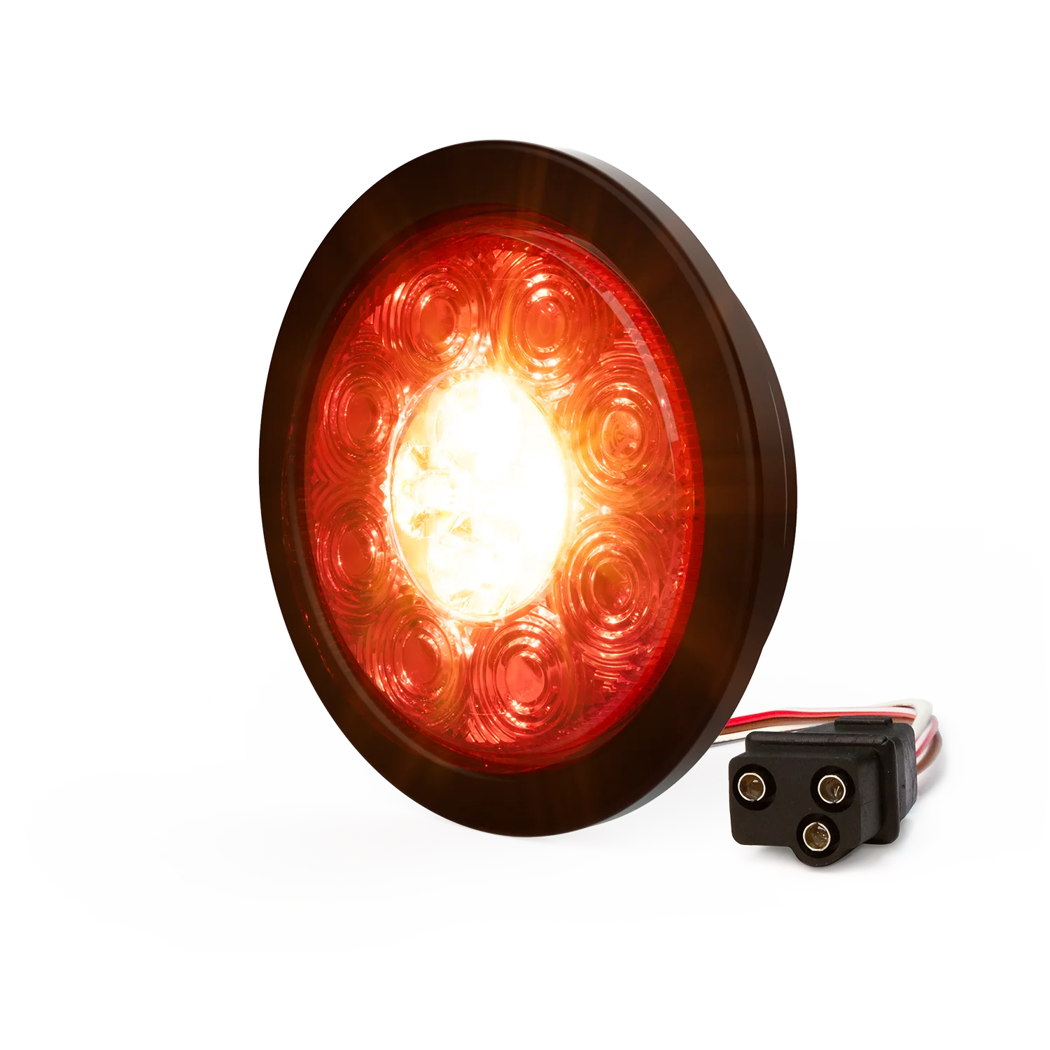 ECCO ED3000 SERIES Stop-Tail-Turn-Reverse and Warning Light Combo Round - Image 2