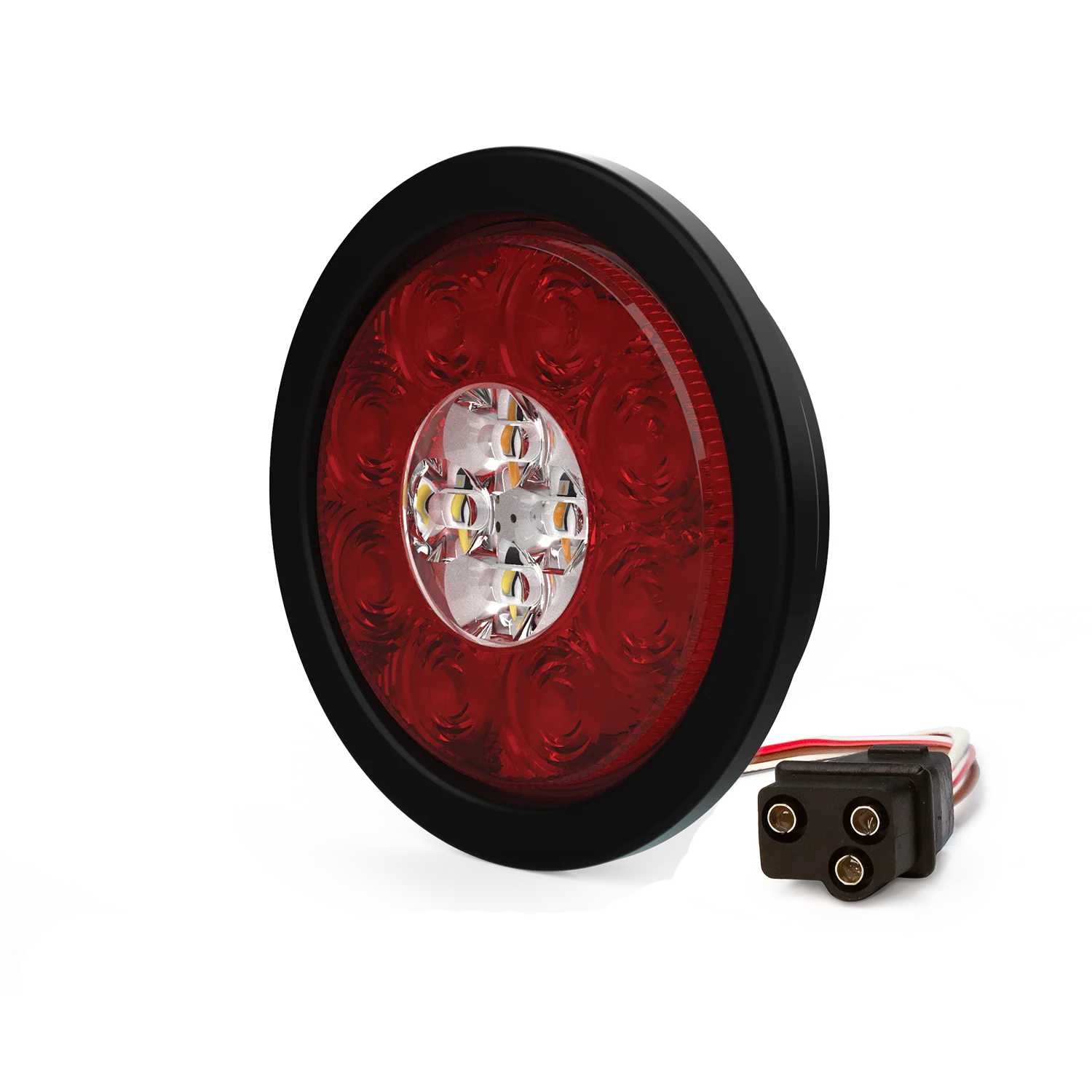 ECCO ED3000 SERIES Stop-Tail-Turn-Reverse and Warning Light Combo Round - Image 3