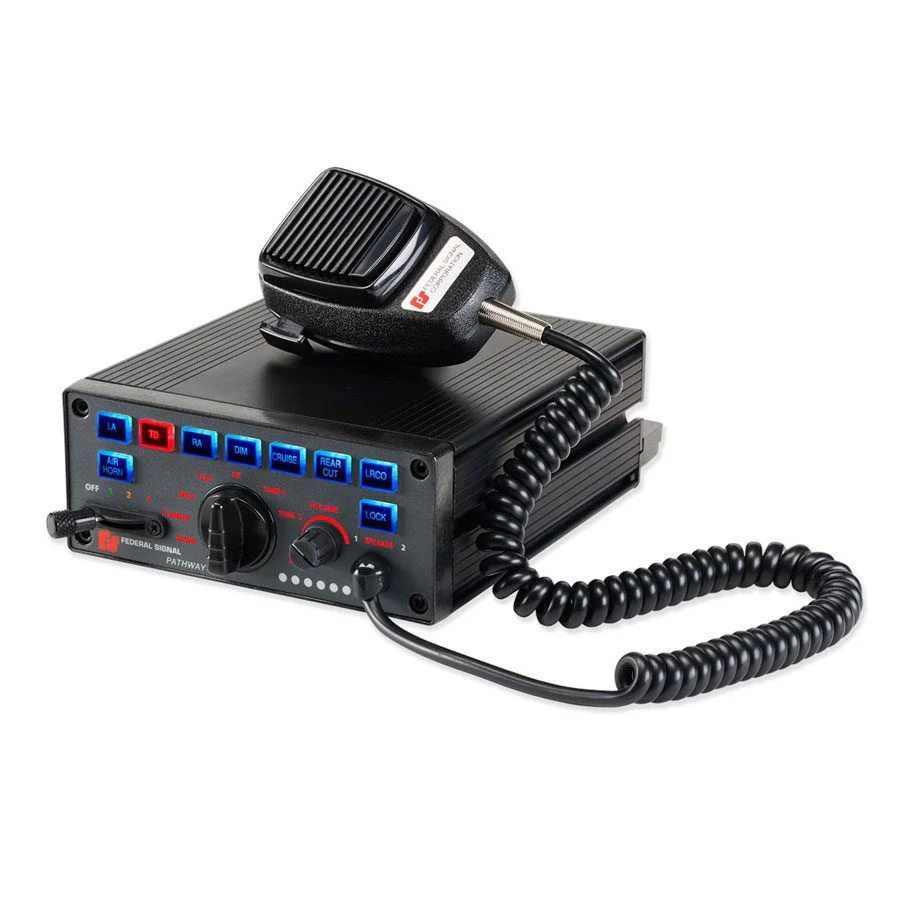 Federal Signal Pathway™ 100 Watt Fire Truck/Police Siren and Light Controller - Image 5