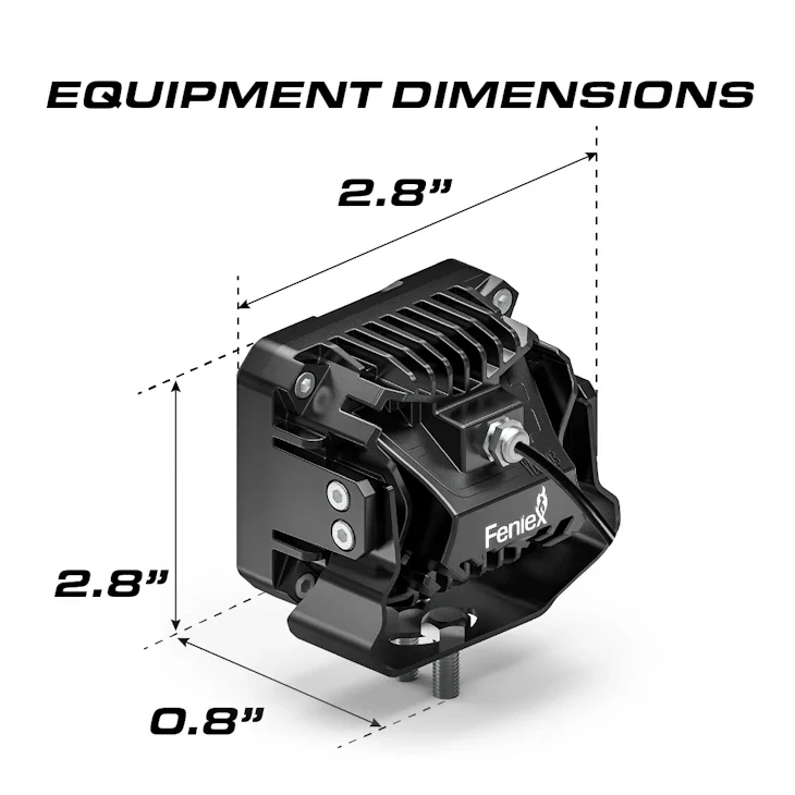 Feniex 4" Hi/Lo Cube Light - Image 3