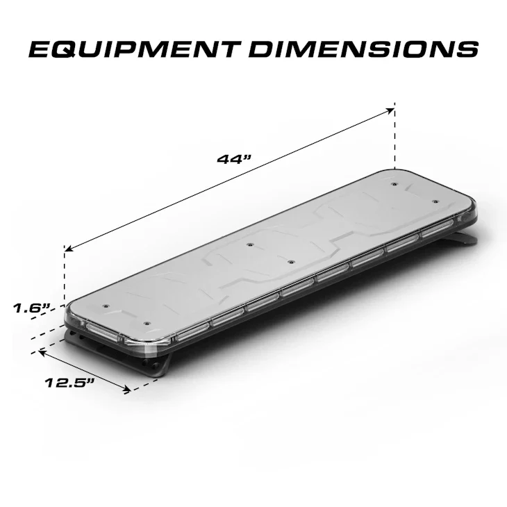Feniex 44" Quantum 2.0 ®  5 Color LED Lightbar - Image 3