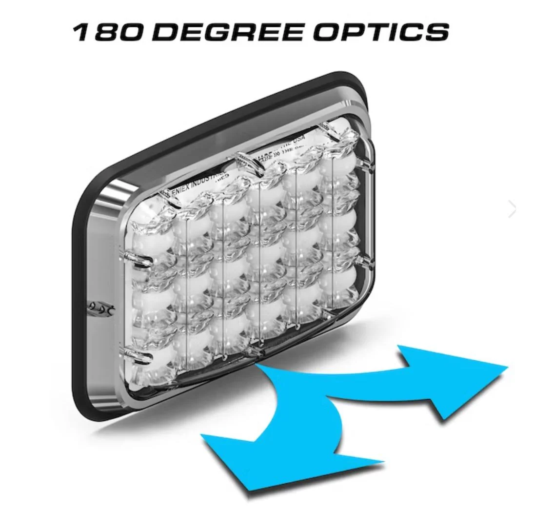 Feniex Brake, Tail & Turn Lux 6x4" LED | Strobes N More