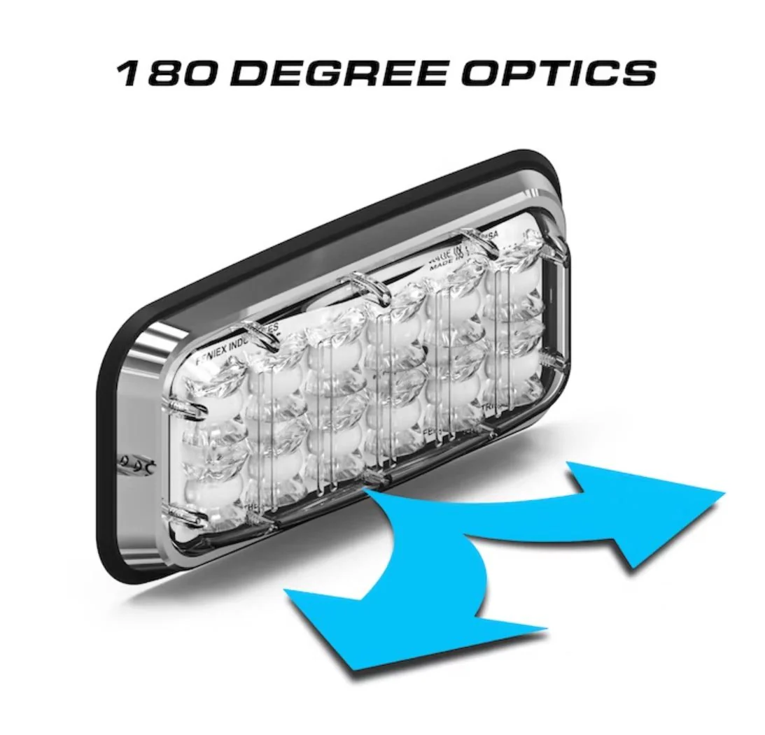 Feniex Brake, Tail & Turn Lux 7x3" LED | Strobes N More