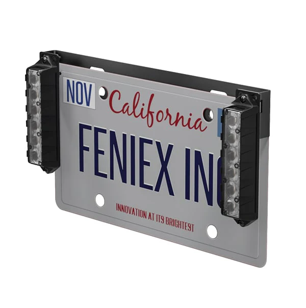 Feniex Fusion S License Plate Bracket