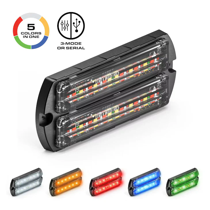 Feniex Q Series Flat-Tall-Surface Mount | Strobes N More