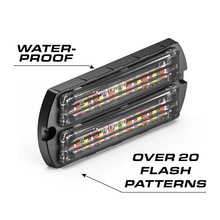 Feniex Q Series Flat-Tall-Surface Mount | Strobes N More - Image 2