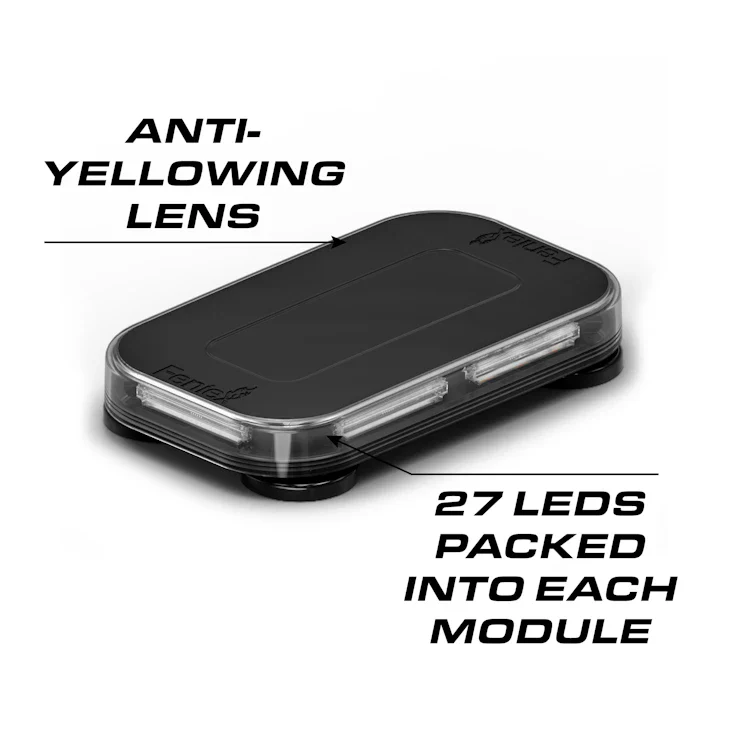 Feniex Quantum® 2.0 14" Mini 5 Color Lightbar - Image 4