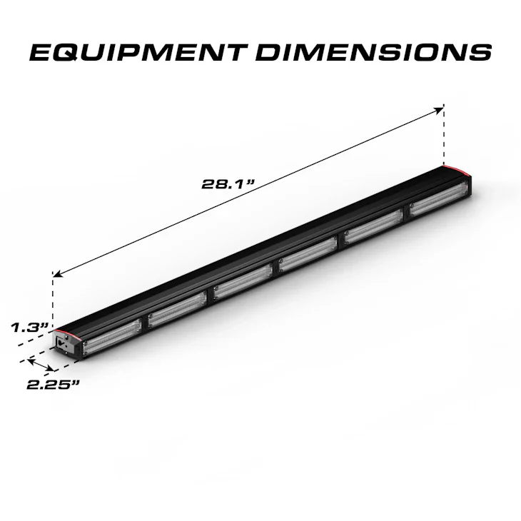 Feniex Quantum® 2.0 600 5 Color LED Stick - Image 3
