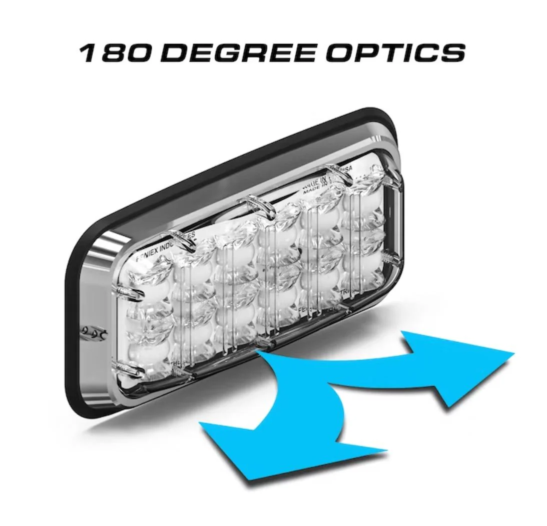 Feniex Reverse Lux 7x3" LED | Strobes N More - Image 2