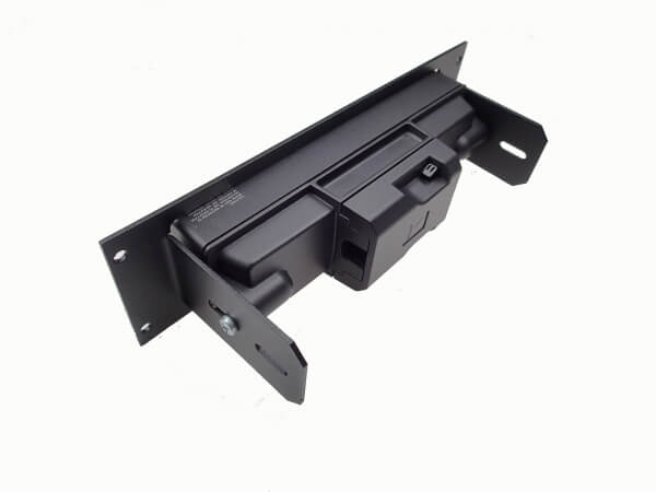 Havis 1-Piece Equipment Mounting Bracket, 2.5″ Mounting Space, Fits Kenwood Radio - Image 5
