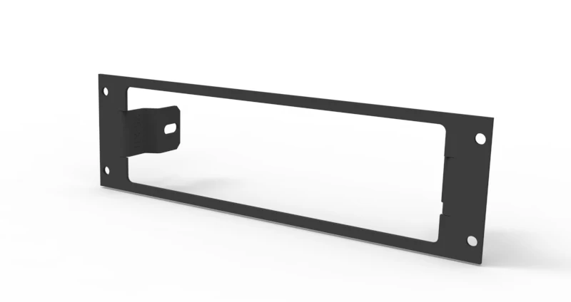 Havis 1-Piece Equipment Mounting Bracket, 2.5″ Mounting Space, Fits Motorola XTL2500, XTL5000-05, APX-7500, & APX-8500