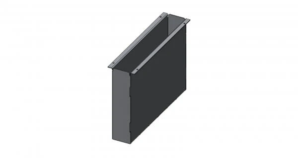 Havis 13″ Accessory Pocket, 9.” Deep for 3.3″W Section of Wide Consoles - Image 3