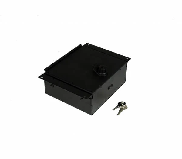 Havis 6″ Accessory Pocket W/Hinged Lid & Lock, 2.5″ Deep - Image 3