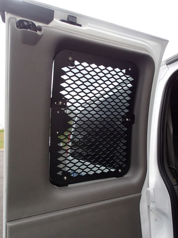 HAVIS Interior Window Guard Kit For 1997-2025 Chevrolet G-Series Standard Length Van With Swing Out Side Doors, 8 Windows, 12 Passenger - Image 2