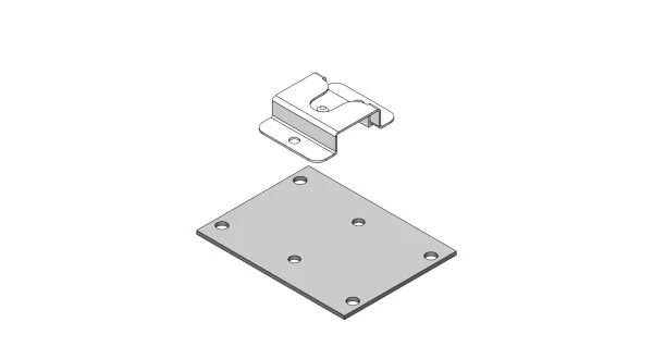 Havis Mic Clip Bracket w/ Mic Clip for Wide VSW Consoles - Image 2