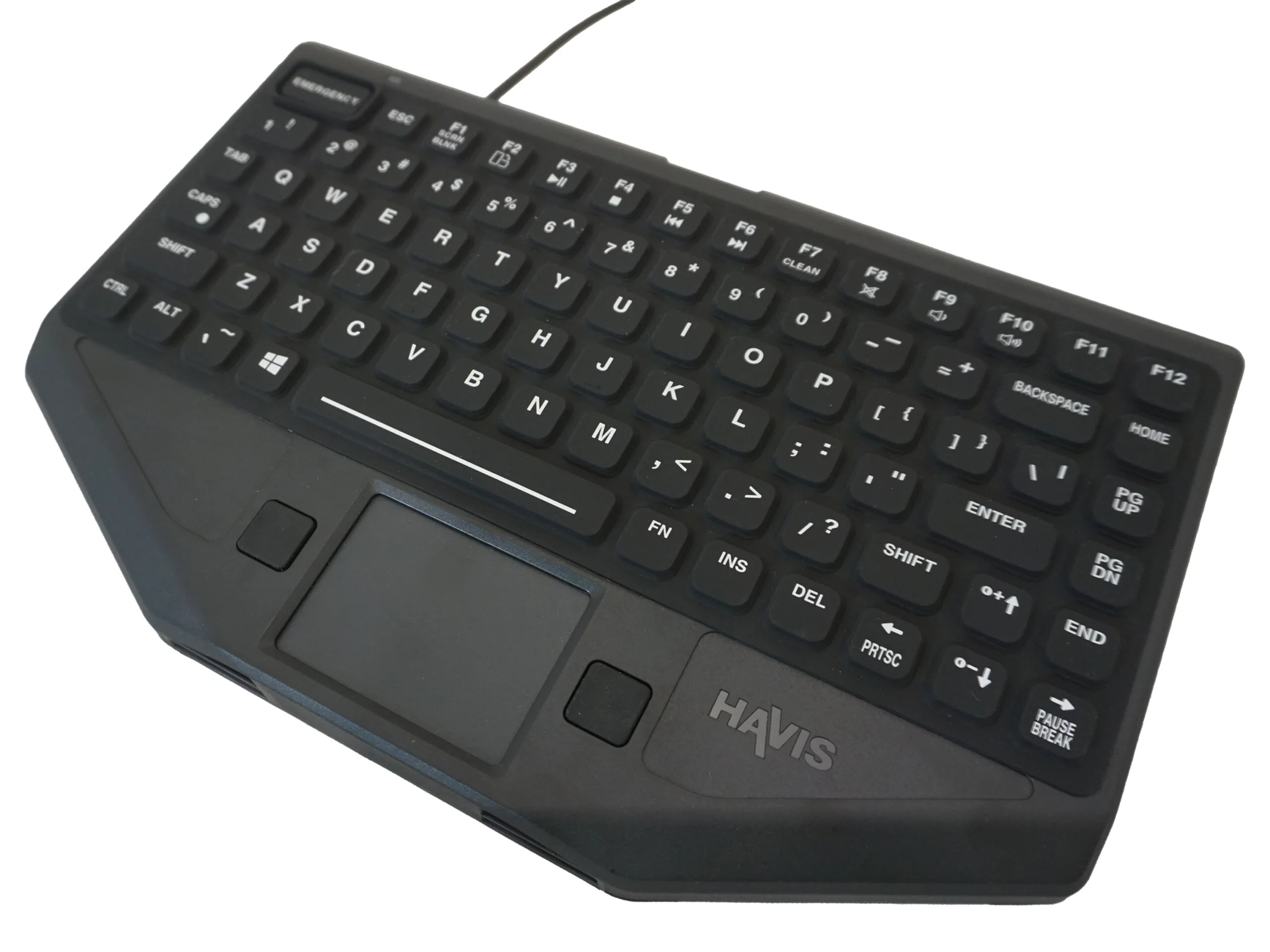 Havis Rugged Keyboard with Emergency Key - Image 3