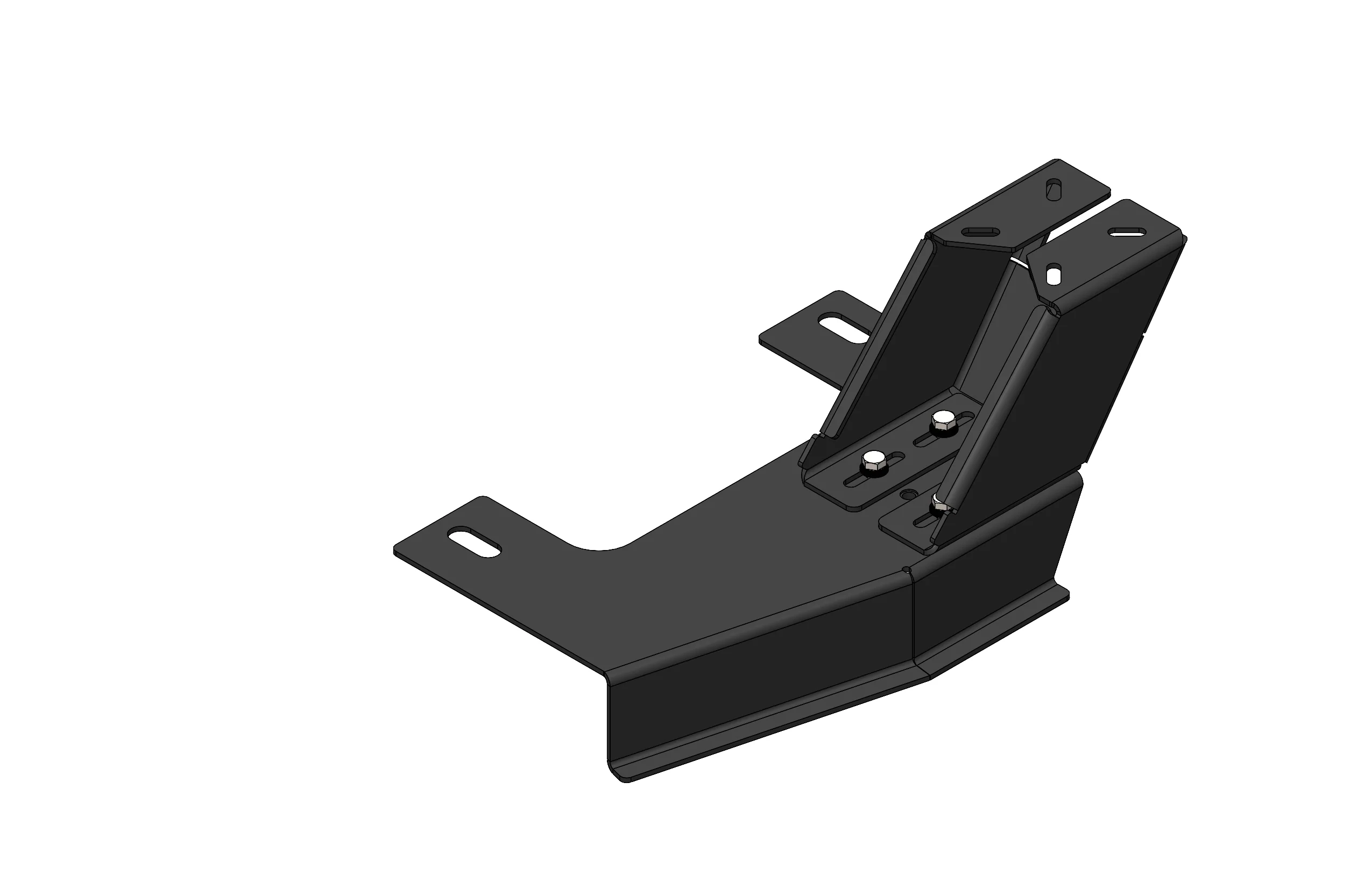 Heavy-Duty Mount For 2020-2025 Ford Interceptor Utility - Image 4