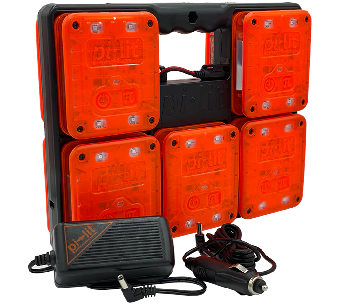 Pi.lit Smart Sequential Road Flares (NEW FMCSA Exemption)
