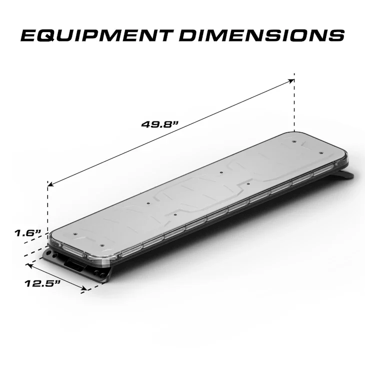 Feniex 49" Quantum® 2.0 5 Color LED Lightbar - Image 3