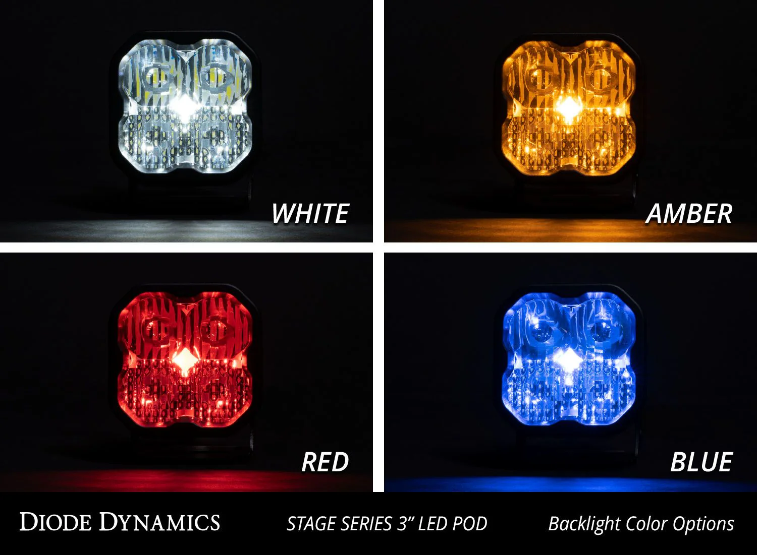 Stage Series 3" SAE/DOT Light Pod | Diode Dynamics - Image 4