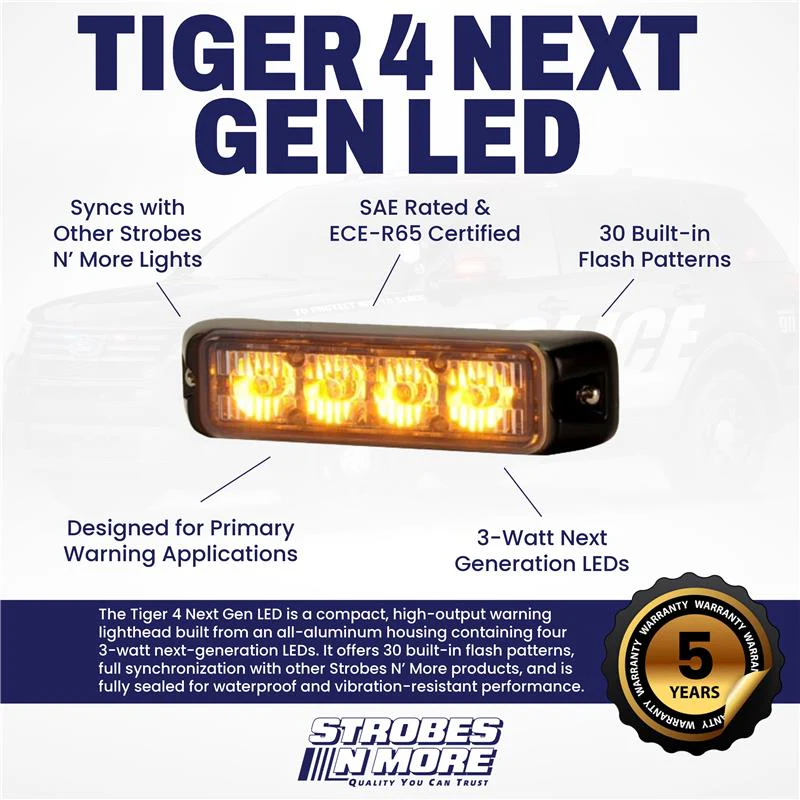 Strobes N' More Tiger 4 Next Gen LED SALE! - Image 2