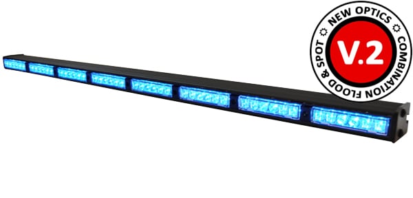 Strobes N' More E68 Traffic/Warning LED Stick with REMOVABLE OPTICS!