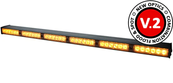 Strobes N' More E66 Traffic/Warning LED Stick with REMOVABLE OPTICS!