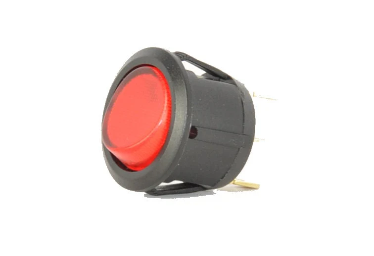 Universal Round Lighted Rocker Switch #10