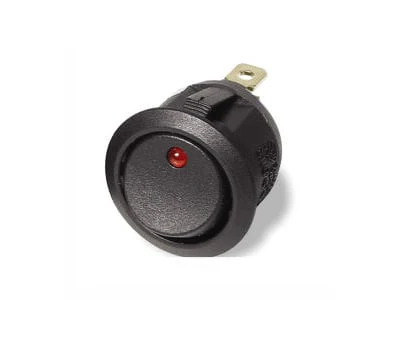 Universal Round Lighted Rocker Switch #9