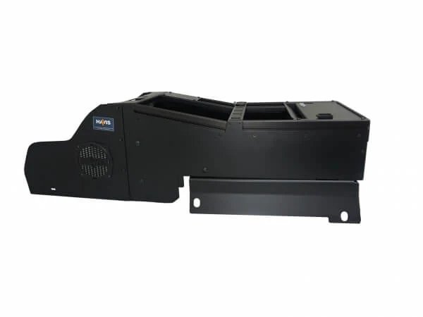 Vehicle Specific 12.5 Wide Medium Height Angled 15 Console With Printer Module For 2021 2023 Chevrolet Tahoe Police Pursuit Vehicle - Image 3