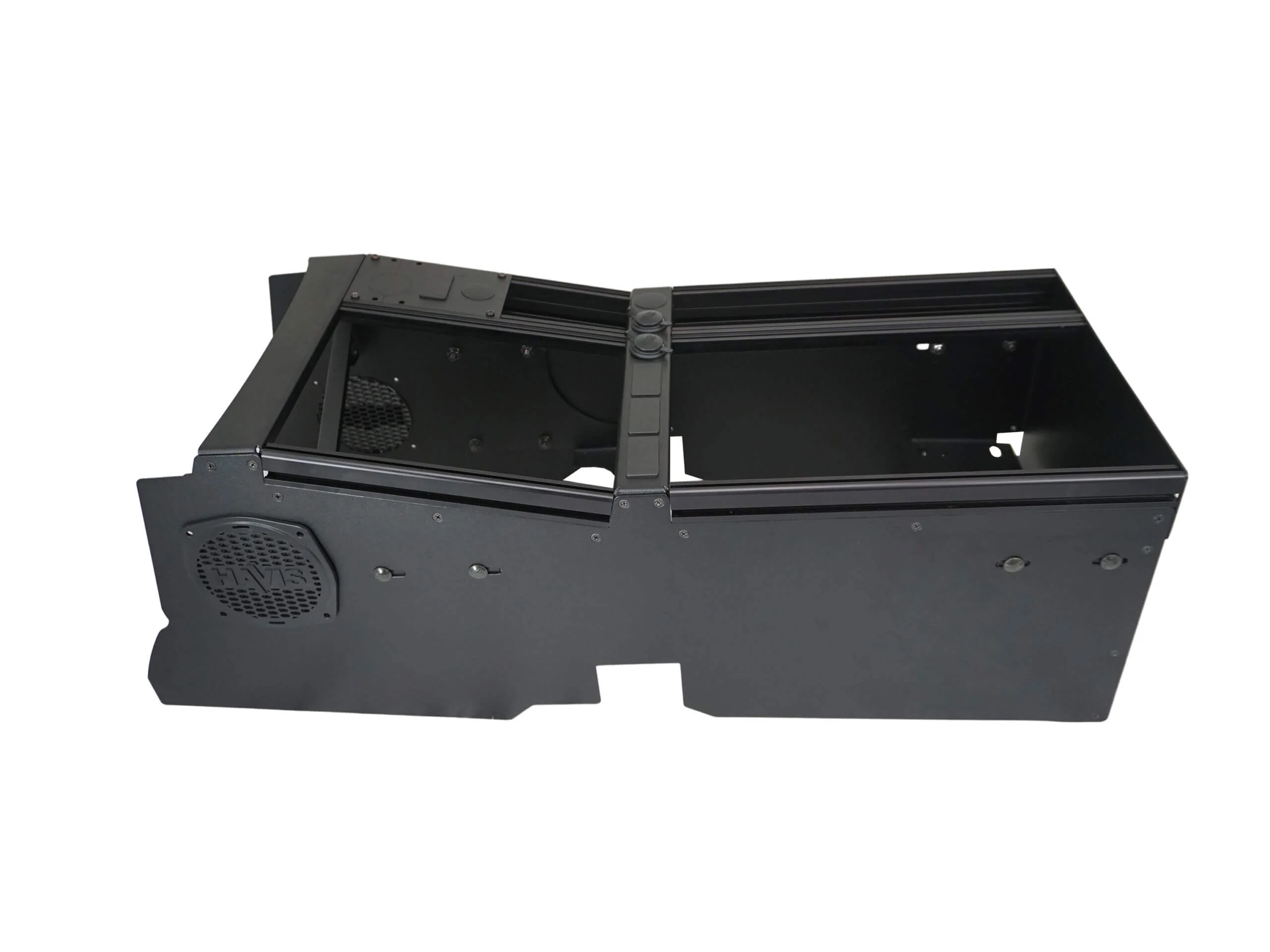 Vehicle Specific 12.5 Wide Medium Height Angled 24 Console For 2022 2023 RAM DJ 2500 Without Manual Transfer Case Shifter And OEM Console - Image 3
