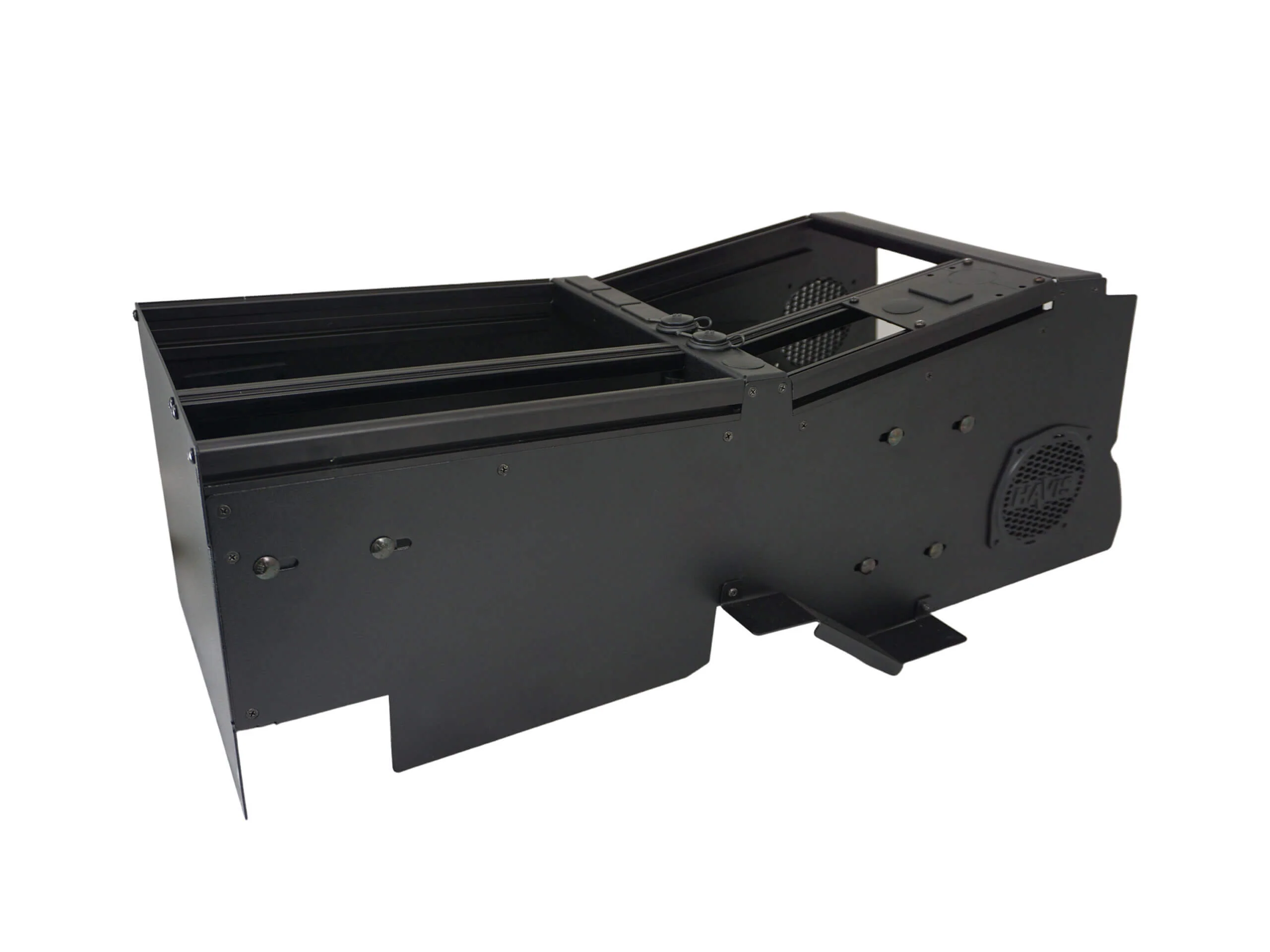 Vehicle Specific 12.5 Wide Medium Height Angled 24 Console For 2022 2023 RAM DJ 2500 Without Manual Transfer Case Shifter And OEM Console - Image 4