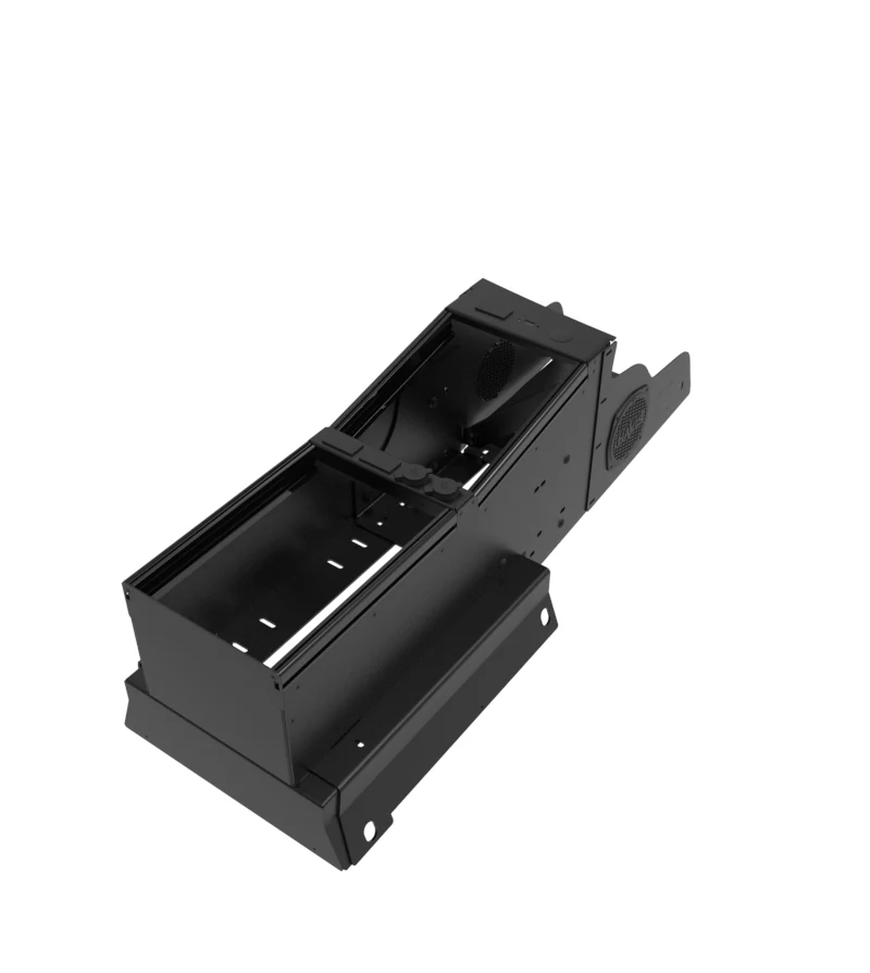 Vehicle-Specific 22″ Angled Console for 2025-2026 Chevrolet Tahoe Police Pursuit Vehicle - Image 3