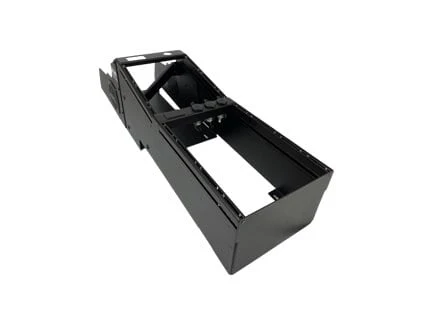 Vehicle Specific Standard 9 Wide Medium Angled 22" Console For 2021-2024 Chevrolet Tahoe Police Pursuit Vehicle