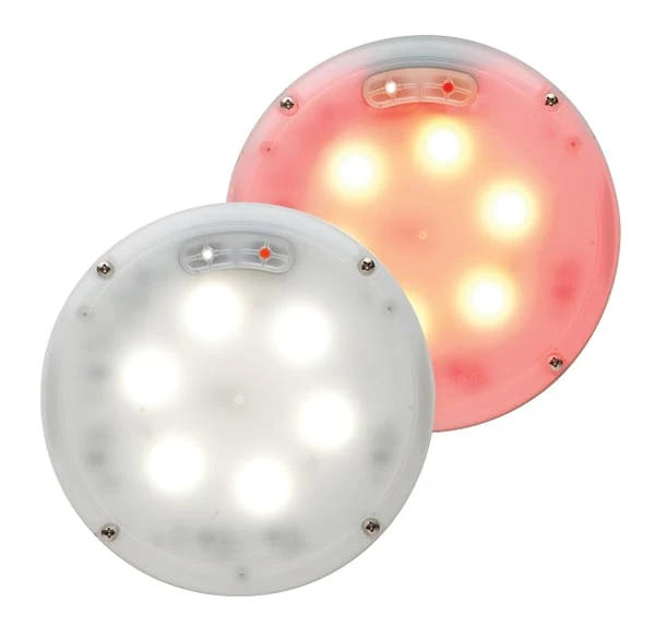 Whelen 6" Round Low Profile Surface Mount Super LED Interior Light
