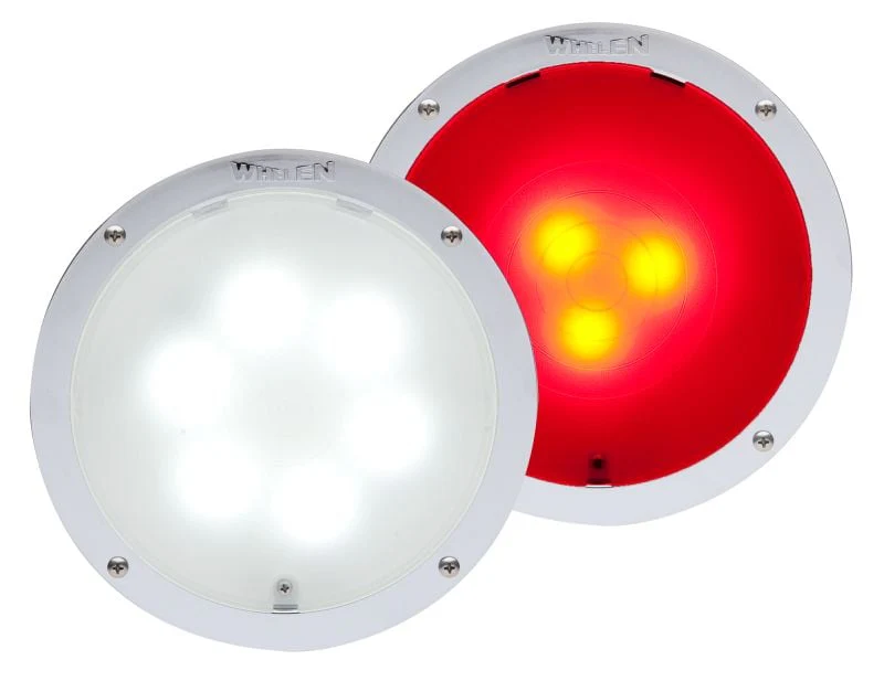 Whelen 8" Round Super LED Ambulance Interior Light - Image 3