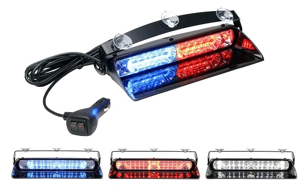 Whelen Avenger II TRIO Dual Combination Linear/TIR Super LED Dash Light
